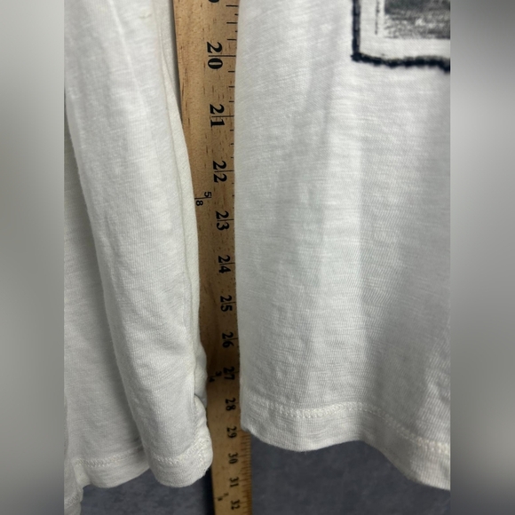 Chico's Parisian Weekends Lightweight Casual Top Embellishments Size 3 Cotton - Picture 7 of 8